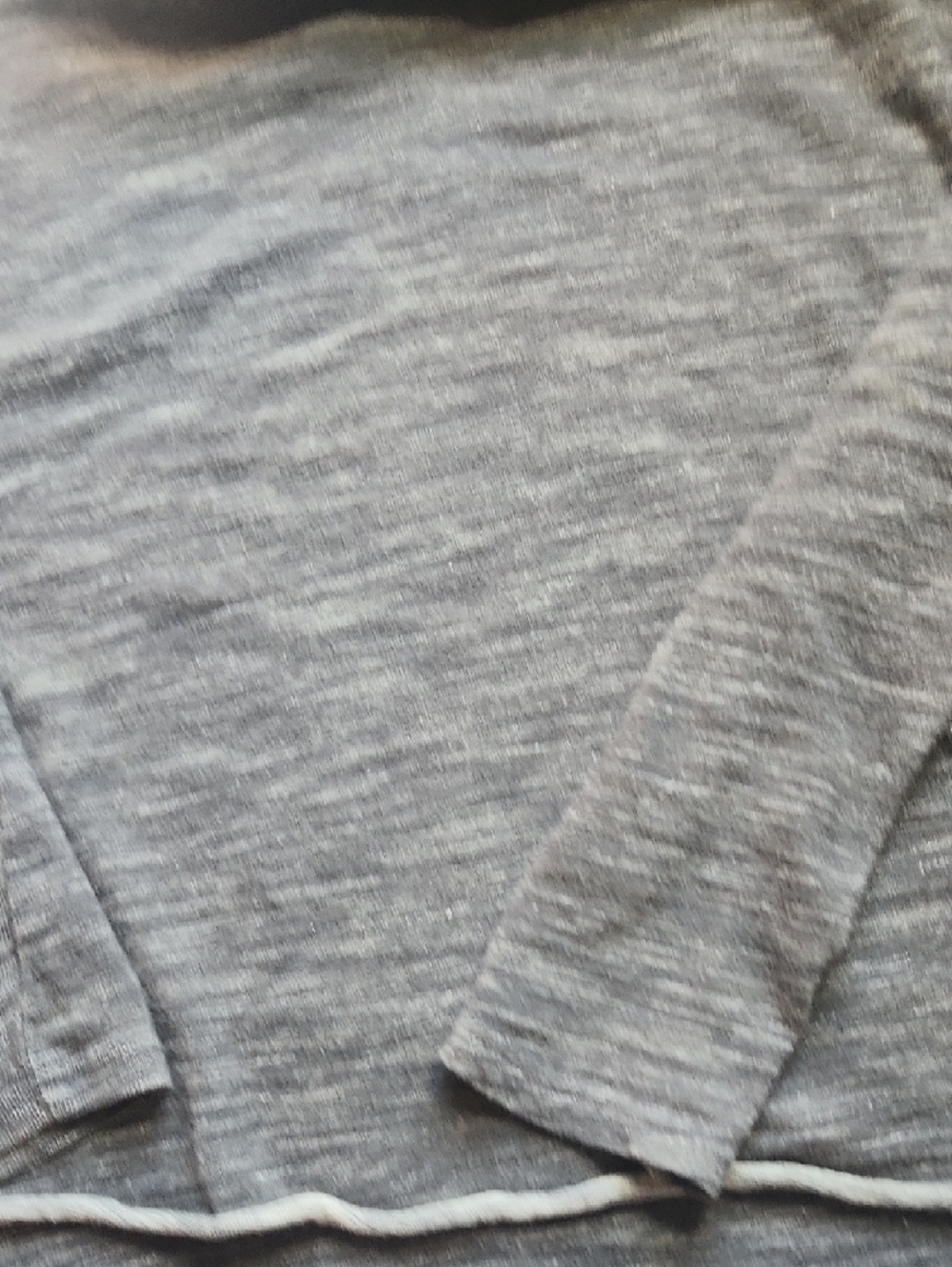 Free People FP Beach Heather Gray Two Body Cowl Neck (Pulls Up For Hood) - Picture 3 of 10